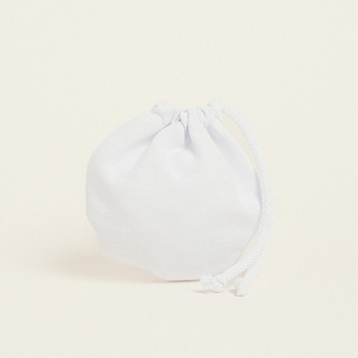 5299999136103-423 Beauty Home ΠΟΥΓΚΙ ΟΒΑΛ ΜΕ ΚΟΡΔΟΝΙ ΜΟΝΟΧΡΩΜΟ PREMIUM 13 x 14 cm - Image 1