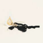 Beauty Home ΕΠΙΤΡΑΠΕΖΙΟ ΚΕΡΑΜΙΚΟ ΔΑΚΡΥ ΜΕ PLEXI GLASS MATI ΧΡΥΣΟ ΛΕΥΚΟ