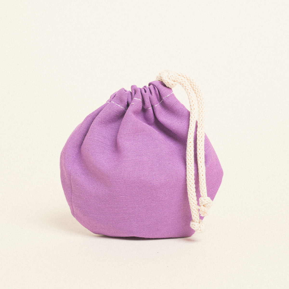 5299999249919 Beauty Home ΠΟΥΓΚΙ ΟΒΑΛ ΜΕ ΚΟΡΔΟΝΙ ΜΟΝΟΧΡΩΜΟ PREMIUM 13 x 14 cm - Image 1