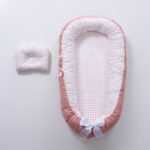 Beauty Home Bρεφική φωλιά με μαξιλάρι Art 5320 53x88 Σάπιο μήλο - Image 2