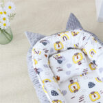 Beauty Home Bρεφική φωλιά με μαξιλάρι Art 5343 53x88 Γαλάζιο - Image 5