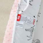 Beauty Home Bρεφική φωλιά με μαξιλάρι Art 5346 53x88 Ροζ - Image 3