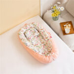 Beauty Home Bρεφική φωλιά με μαξιλάρι Art 5348 53x88 Σομόν - Image 3