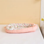 Beauty Home Bρεφική φωλιά με μαξιλάρι Art 5348 53x88 Σομόν - Image 6