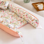 Beauty Home Bρεφική φωλιά με μαξιλάρι Art 5348 53x88 Σομόν - Image 9