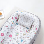 Beauty Home Bρεφική φωλιά με μαξιλάρι Art 5349 53x88 Γκρι - Image 5