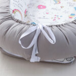 Beauty Home Bρεφική φωλιά με μαξιλάρι Art 5349 53x88 Γκρι - Image 6