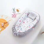 Beauty Home Bρεφική φωλιά με μαξιλάρι Art 5349 53x88 Γκρι - Image 7