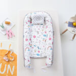 Beauty Home Bρεφική φωλιά με μαξιλάρι Art 5349 53x88 Γκρι - Image 8