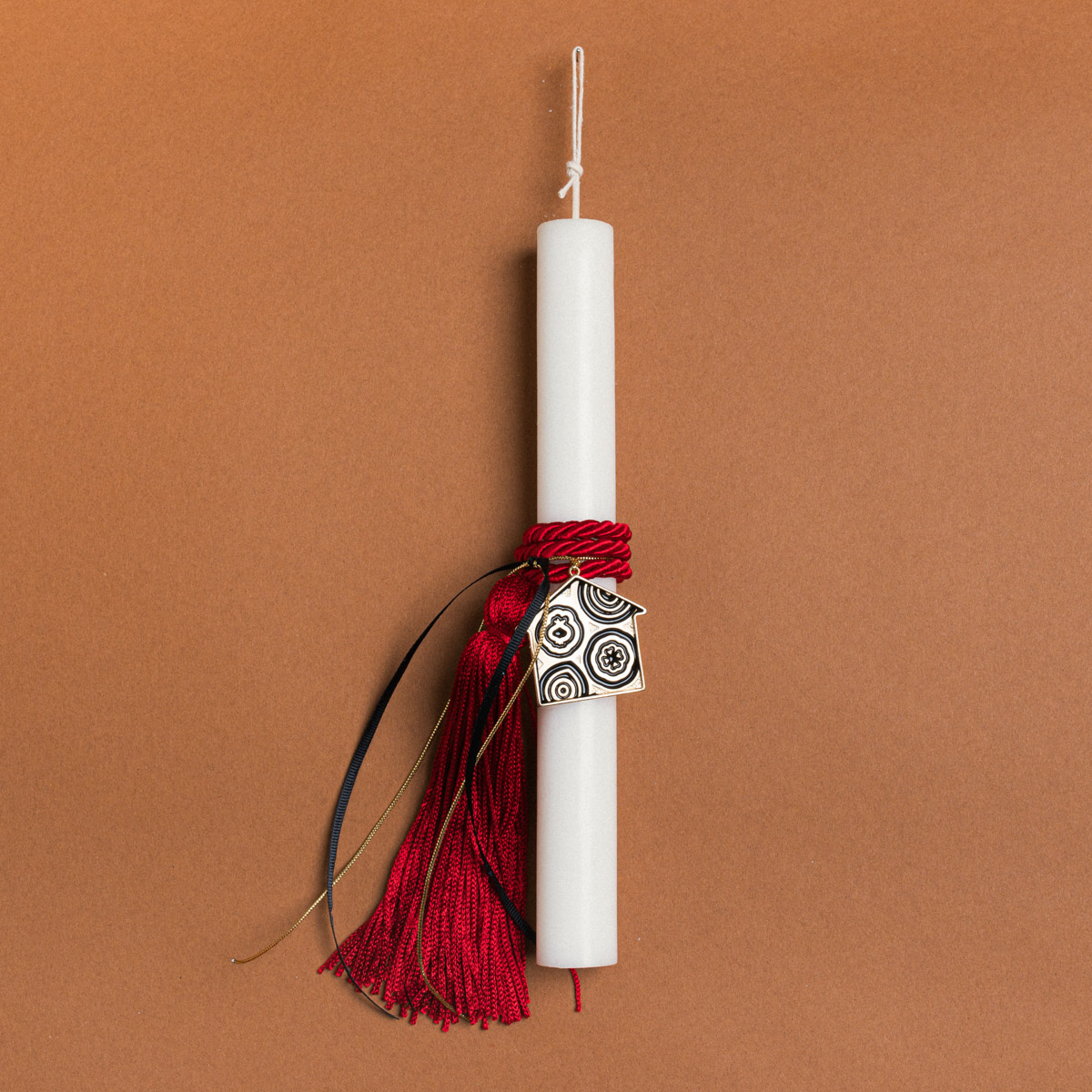 54417654-722b-4d95-8ea9-c172a3517a07 Beauty Home ΛΑΜΠΑΔΑ 33cm ΚΟΚΚΙΝΗ ΦΟΥΝΤΑ ΚΑΙ ΣΠΙΤΙ ΣΜΑΛΤΟ ΣΕ ΣΥΣΚΕΥΑΣΙΑ ΔΩΡΟΥ - Image 1