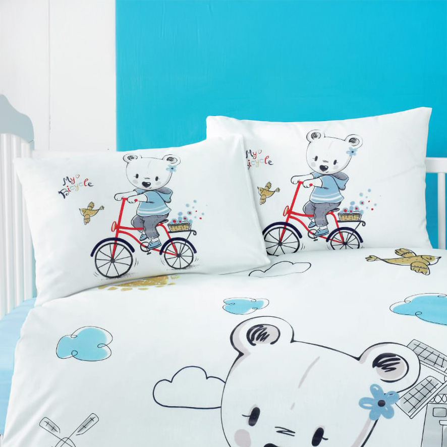 5620_pillowcases Beauty Home Ζεύγος μαξιλαροθήκες βρεφικές Art 5620 35x45 Μπλε - Image 1