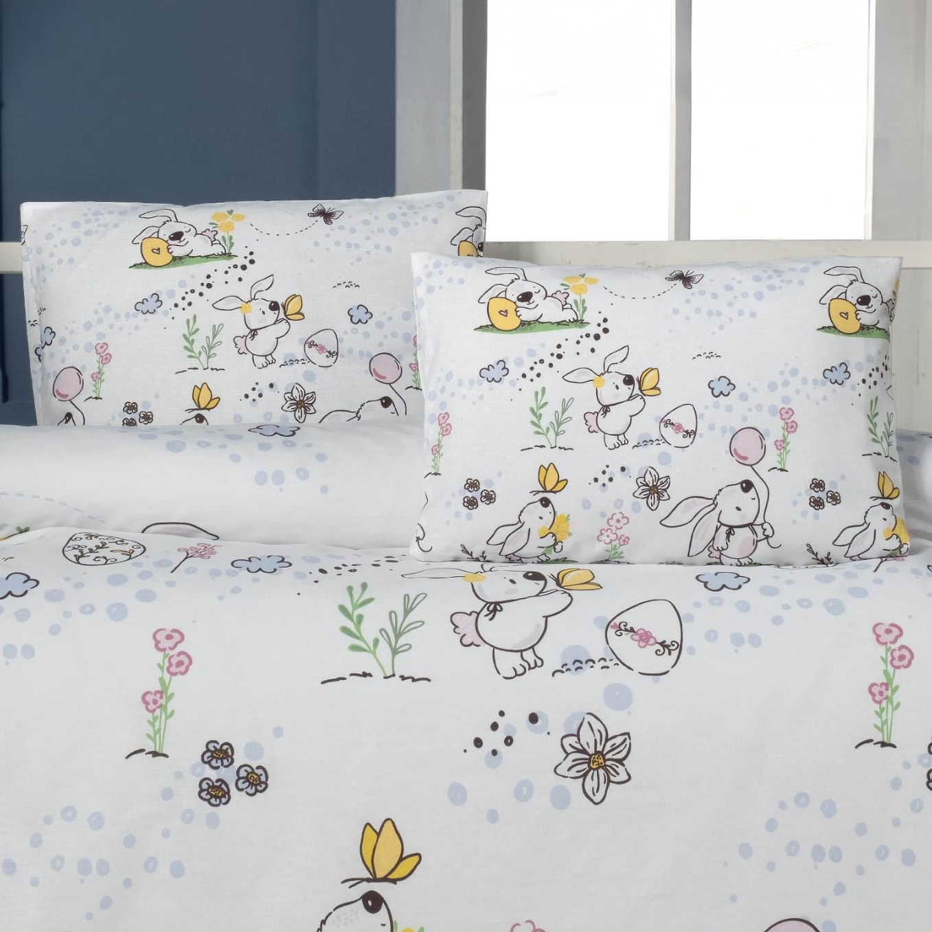 5622_pillowcases Beauty Home Ζεύγος μαξιλαροθήκες βρεφικές Art 5622 35x45 Πράσινο - Image 1