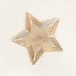 Beauty Home ΜΕΤΑΛΛΙΚΟΣ ΔΙΣΚΟΣ ΑΣΤΕΡΙ ΧΡΥΣΟΣ 36,5 x 38 x 2,5 CM