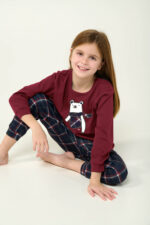 Παιδική Βαμβακερή Πυτζάμα με Μανσέτες - Image 2