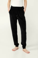 Γυναικείο Velvet Παντελόνι με Μανσέτες - Image 2