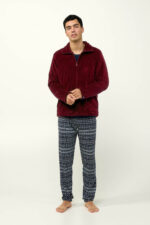 Ανδρικό Fleece Τζάκετ με Φερμουάρ - Image 2