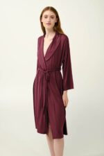 Σταυρωτή Γυναικεία Ρόμπα Micromodal - Image 2