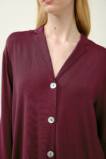 Κουμπωτό Χειμερινό Νυχτικό Micromodal - Image 2