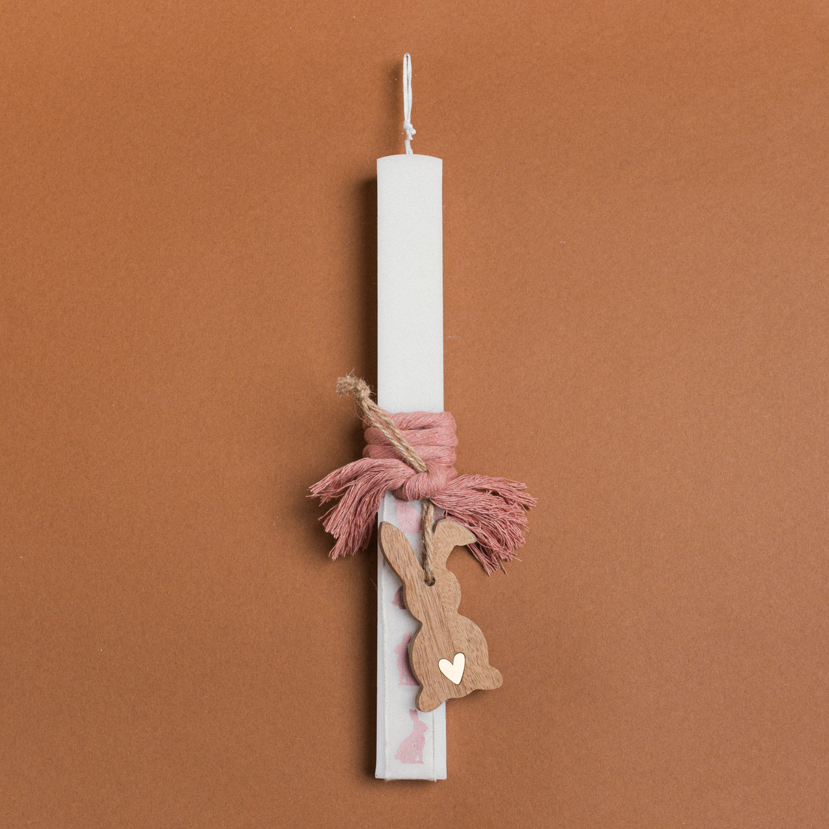 5a6603d3-83ed-4975-9a8d-60354a0c14d3 Beauty Home ΛΑΜΠΑΔΑ 33cm ΞΥΛΙΝΟΣ ΛΑΓΟΣ ΣΑΠΙΟ ΜΗΛΟ ΚΟΡΔΟΝΙ ΣΕ ΣΥΣΚΕΥΑΣΙΑ ΔΩΡΟΥ - Image 1