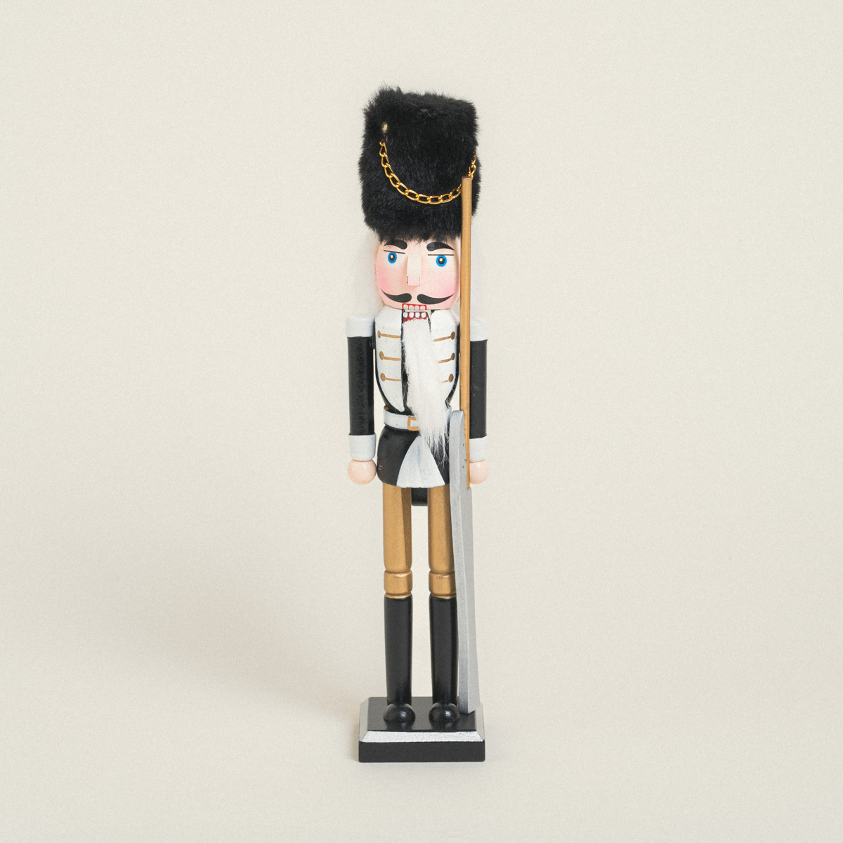 5b857c4c-1a25-4de4-8223-0249b673b017 Beauty Home ΚΑΡΥΟΘΡΑΥΣΤΕΣ ΜΑΥΡΟΙ ΜΕ ΓΟΥΝΙΝΟ ΚΑΠΕΛΟ 38 CM - Image 1