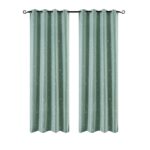 Beauty Home Κουρτίνα φωσφορίζουσα με 8 κρίκους Art 6140 140x260 Μέντα - Image 3