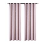 Beauty Home Κουρτίνα φωσφορίζουσα με 8 κρίκους Art 6140 140x260 Ροζ - Image 3