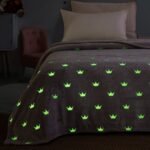 Beauty Home Κουβέρτα μονή φωσφορίζουσα Flash Art 6144 160x220 Γκρι - Image 3