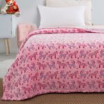 Beauty Home Κουβέρτα μονή φωσφορίζουσα Flash Art 6148 160x220 Ροζ - Image 2