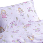 Beauty Home Σετ σεντόνια μονά Mirabelle Art 6233 170x260 Λιλά - Image 2