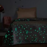 Beauty Home Κουβέρτα μονή φωσφορίζουσα Flash Art 6250 160x220 Γαλάζιο - Image 3