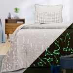 Beauty Home Κουβέρτα μονή φωσφορίζουσα Flash Art 6252 160x220 Γκρι