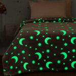 Beauty Home Κουβέρτα μονή φωσφορίζουσα Flash Art 6258 160x220 Γκρι - Image 3