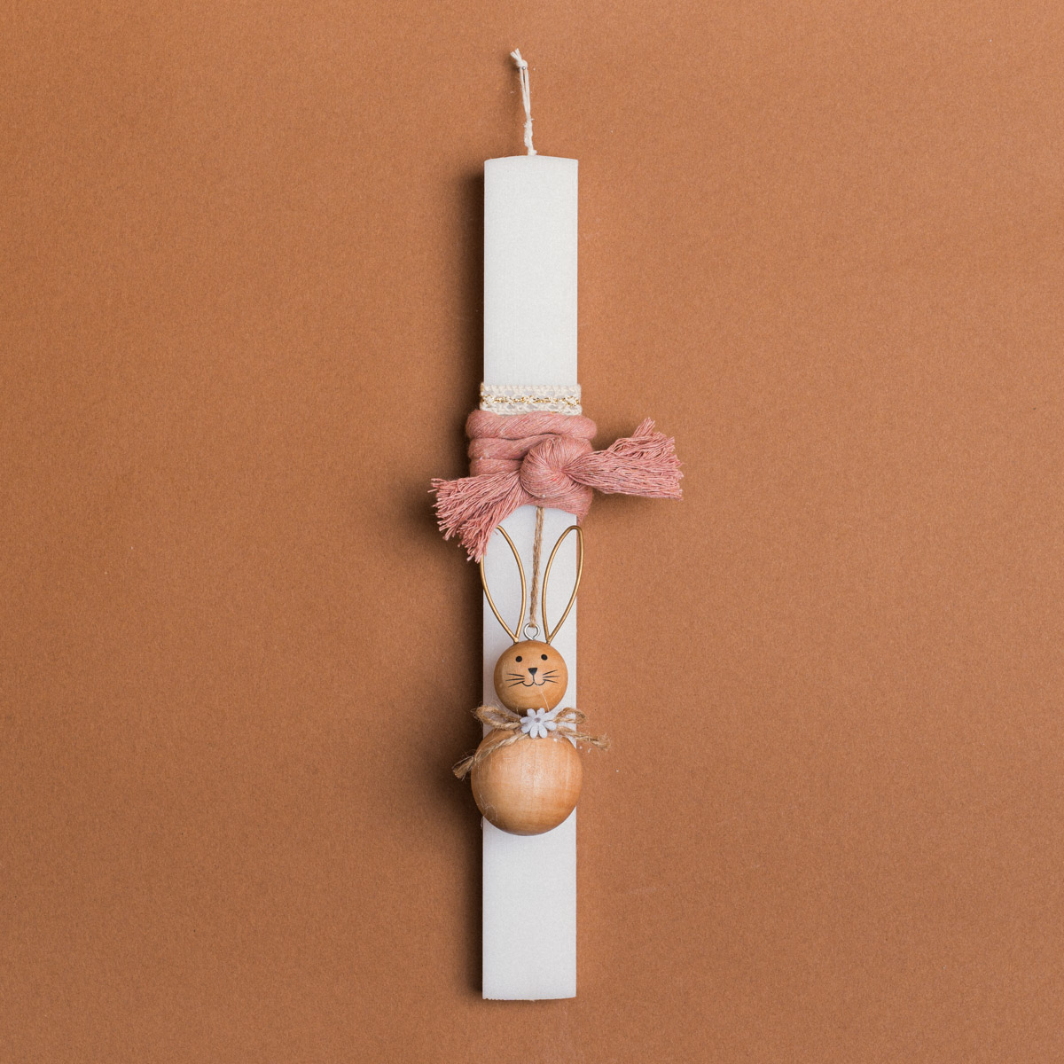 65a84162-1a3b-4218-b996-eaca47e07f34 Beauty Home ΛΑΜΠΑΔΑ 33cm ΣΑΠΙΟ ΜΗΛΟ ΚΟΡΔΟΝΙ ΞΥΛΙΝΟΣ ΛΑΓΟΣ ΜΠΑΛΑ ΣΕ ΣΥΣΚΕΥΑΣΙΑ ΔΩΡΟΥ - Image 1