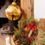 Beauty Home Διακοσμητικό Χρυσό Κουδούνι με Σχοινί για Κρέμασμα Ø30cm - Image 3