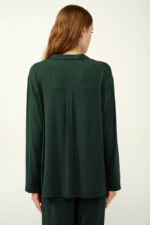 Κουμπωτή Γυναικεία Πυτζάμα Micromodal - Image 3