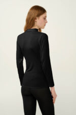 Γυναικείο Φανελάκι με Ψηλή Λαιμόκοψη - Image 3