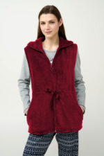 Γυναικείο Fleece Γιλέκο με Φερμουάρ - Image 2