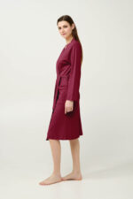 Σταυρωτή Βαμβακερή Γυναικεία Ρόμπα - Image 2