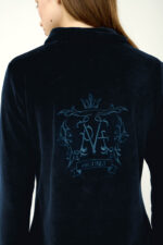 Γυναικεία Velvet Φόρμα με Φερμουάρ - Image 3