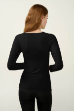 Γυναικείο Micromodal Φανελάκι με Μακρύ Μανίκι - Image 3