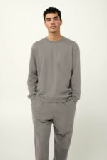 Ανδρική Μονόχρωμη Φούτερ Φόρμα - Image 2