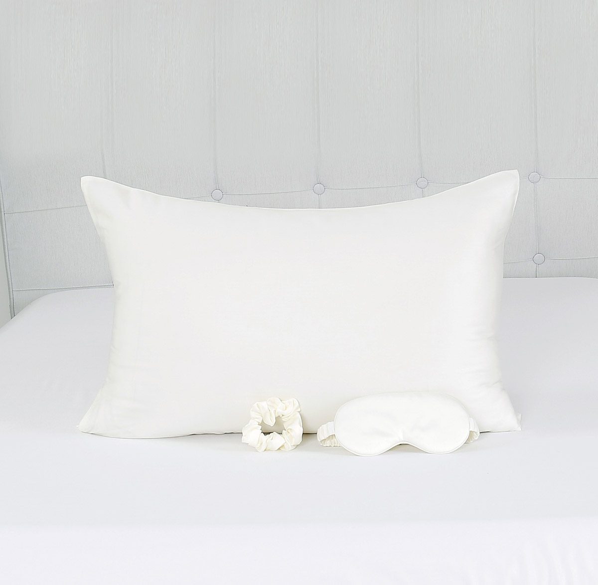 7005_Ivory Beauty Home Σετ ομορφιάς ύπνου 3τμχ Art 7005 100% Tencel - Εκρού - Image 1