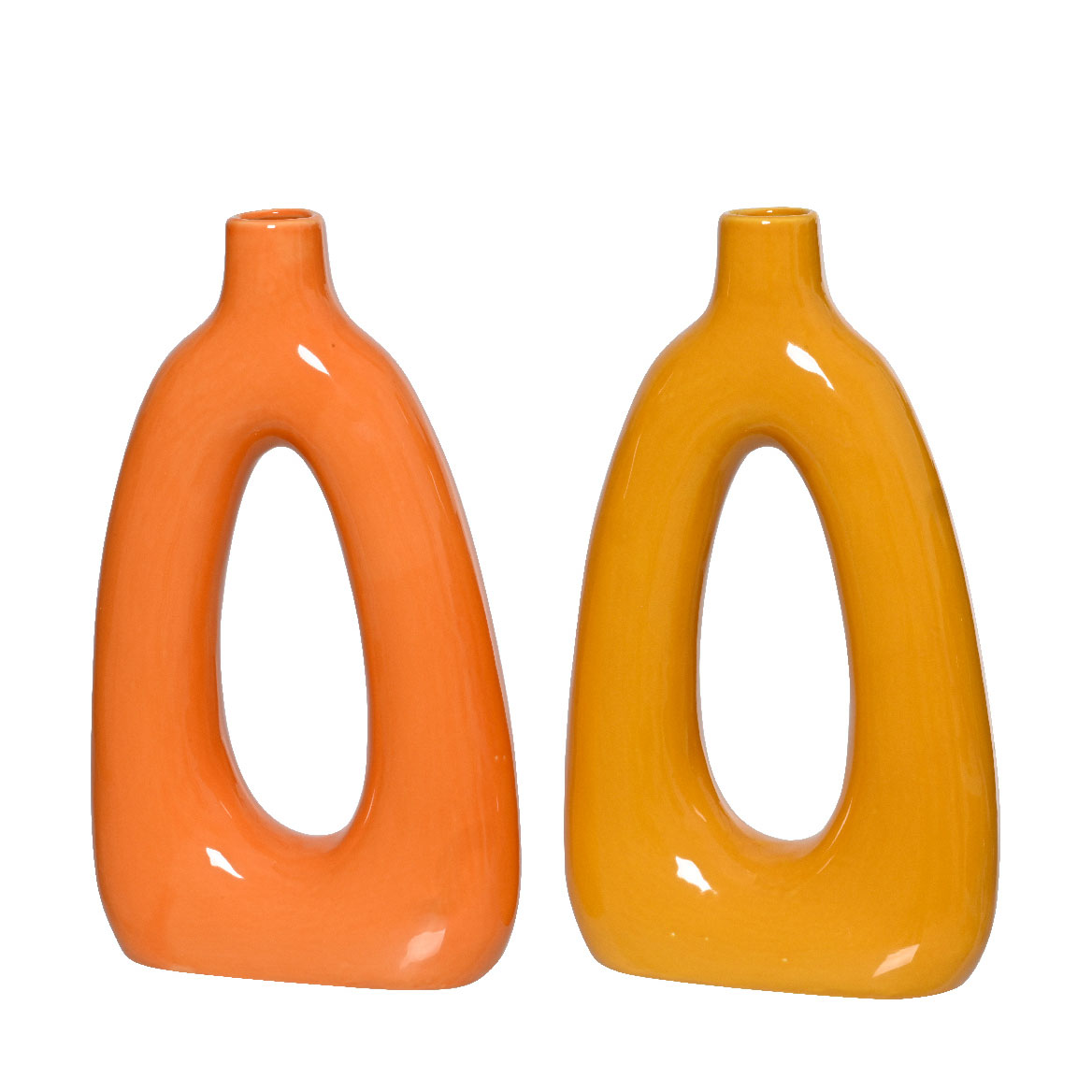 74122d4f-4148-42ca-94b7-1506113d5b94 Beauty Home Βάζο Πορσελάνης 6.8 x 18.5 x 32 CM - Image 1