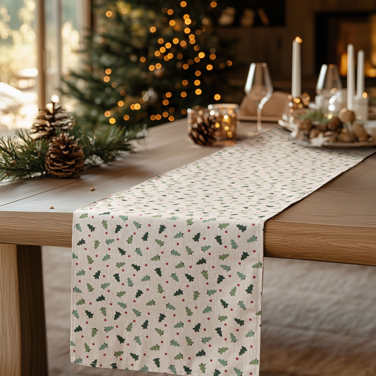 75803894-4ad8-4685-84f9-3a8a3696c0a3 Beauty Home ΡΑΝΝΕΡ ΜΙΝΙ ΧΡΙΣΤΟΥΓΕΝΝΙΑΤΙΚΑ ΔΕΝΤΡΑ - Image 1