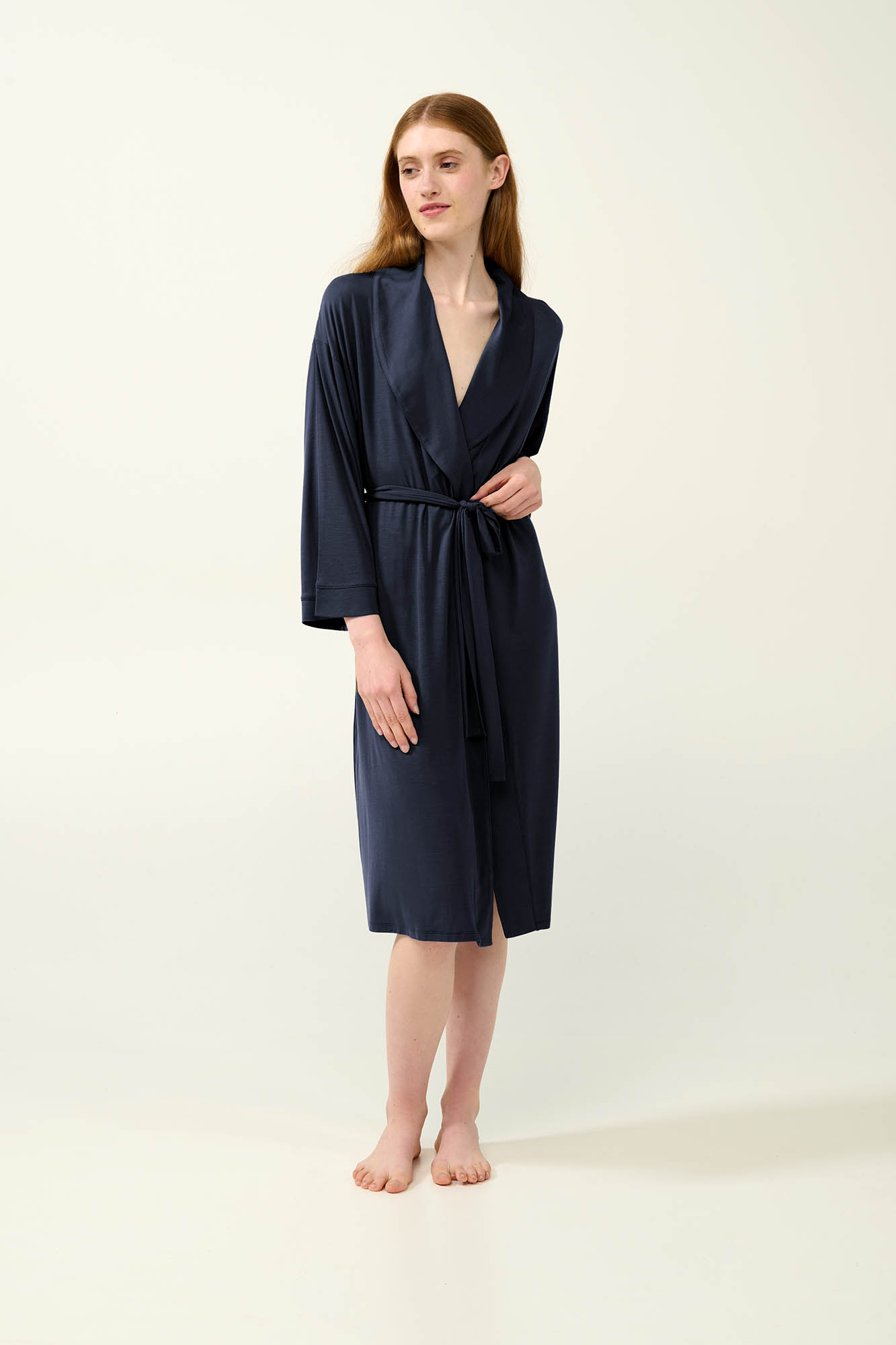 7_0442729760 Σταυρωτή Γυναικεία Ρόμπα Micromodal - Image 1