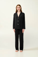 Κουμπωτή Γυναικεία Πυτζάμα Micromodal