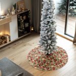 Beauty Home ΠΟΔΙΑ ΔΕΝΤΡΟΥ 90 CM ΣΤΟΦΑ HAPPY HOLIDAY