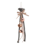 Beauty Home ΚΡΕΜΑΣΤΟ 3 ROSE GOLD ΚΟΥΔΟΥΝΑΚΙΑ ΠΡΑΣΙΝΟ ΕΥΚΑΛΥΠΤΟΥ