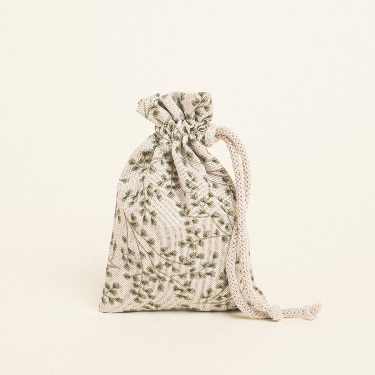 7f3274b2-0a32-4a04-9b13-02af353ab717 Beauty Home ΠΟΥΓΚΙ ΜΕ ΚΟΡΔΟΝΙ 12 x 17 cm ΜΙΚΡΑ ΠΡΑΣΙΝΑ ΦΥΛΛΑ - Image 1