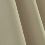 Beauty Home Κουρτίνα Full Blackout σκίασης με 8 κρίκους Soft Art 8391 Beige 140x270 Άμμου - Image 6